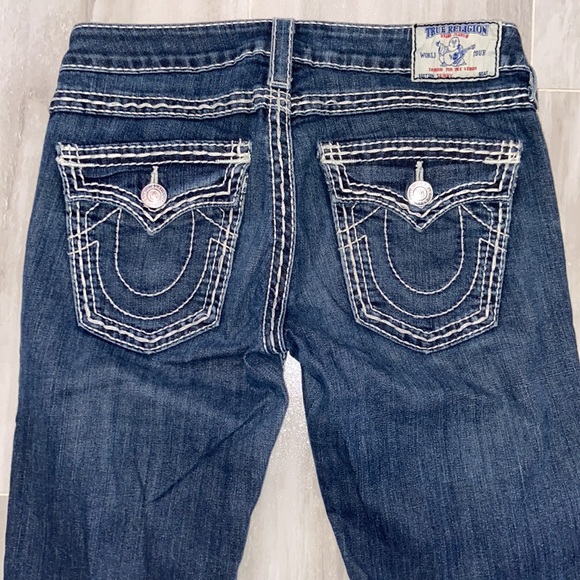 True Religion Skinny Jeans, USA Made, Style: WAK599NB3, 27x33, EUC, $279 MSRP - Picture 12 of 13
